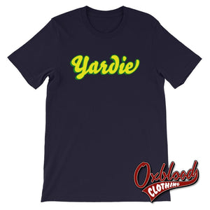 Yardie T-Shirt - British Jamaican Clothing Navy / Xs Shirts